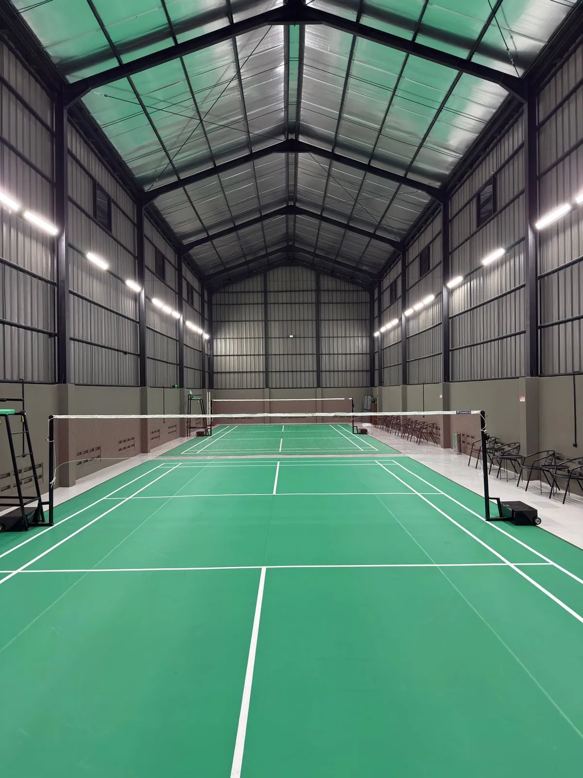 Area lapangan Masgun Badminton Hall